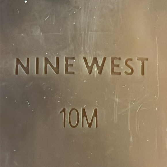 Nine West Pink Sandals 10M - Picture 7 of 7